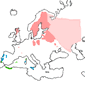 Répartition en Europe